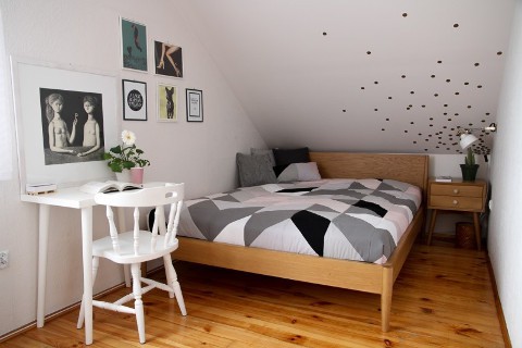 Metamorfoza pokoju nastolatki (mieszkanie na Ursynowie), 15 m²